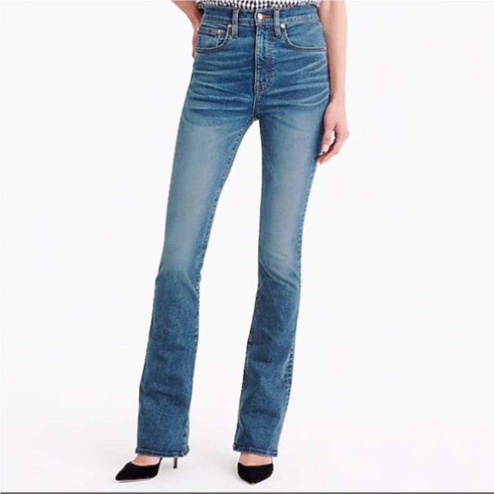 Point Sur Denim High Rise Flare Jeans